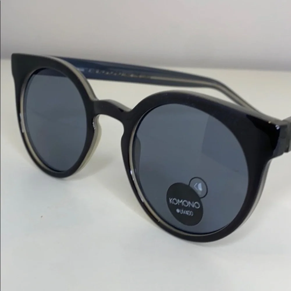 NEW Komono Sunglasses Lulu Black Jade cateye